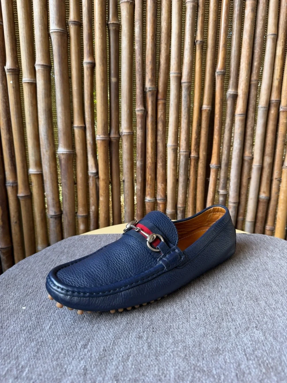 GUCCI men’s leather loafers
